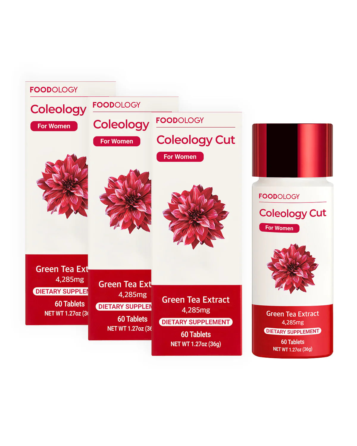 [FOODOLOGY] Coleology Cut 60 Tablets - One-month supply