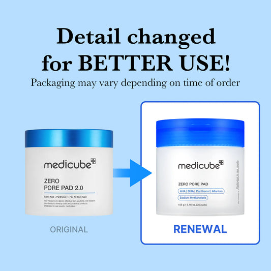 [Medicube] Zero Pore Pad 2.0