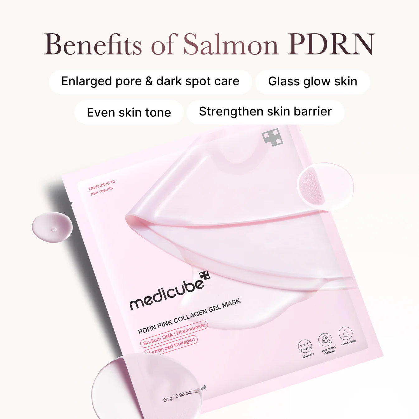 [Medicube] Salmon PDRN Pink Collagen Jelly Gel Mask
