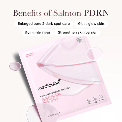 [Medicube] Salmon PDRN Pink Collagen Jelly Gel Mask